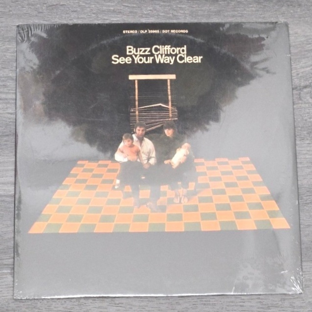 Buzz Clifford See Your Way Clear Dot Records Vinyl LP Sealed Vintage 1969